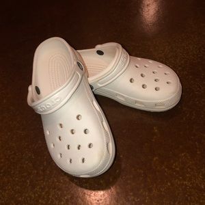 White Crocs